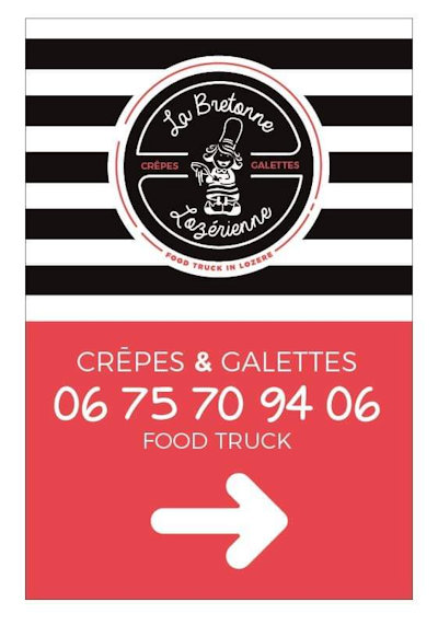 logo foodtruck la bretonne lozereienne